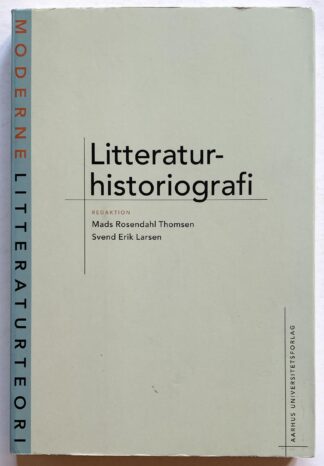Litteraturhistoriografi.