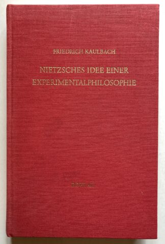Niezsches Idee einer Experimentalphilosophie.