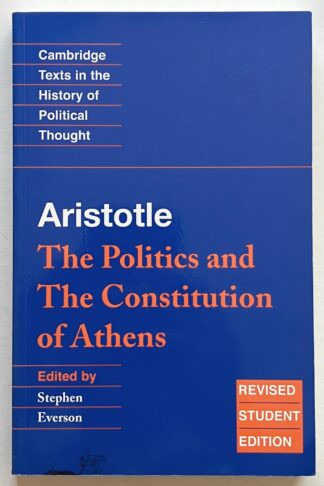 The Politics and The Constitution of Athens.