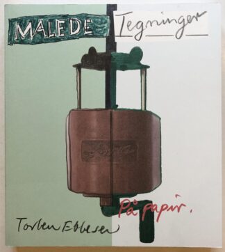 Malede tegninger på papir.