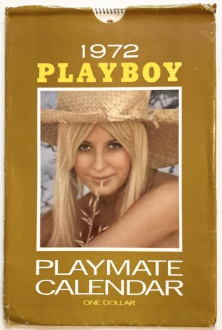 Playboy 1972 Playmate Calendar.