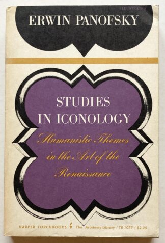 Studies in Iconology. Humanistic Themes in the Art of the Renaissance.