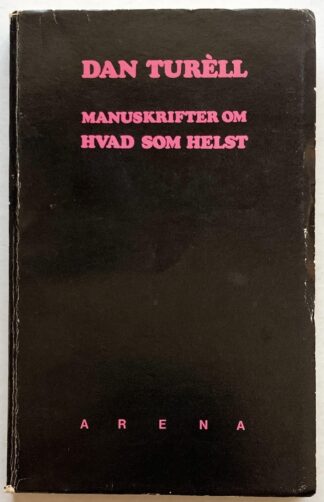 Manuskrifter om hvad som helst.