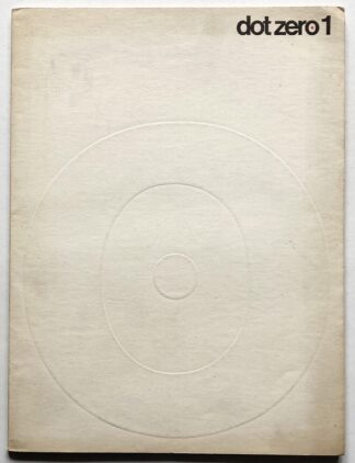 Dot Zero 1, April 1966.