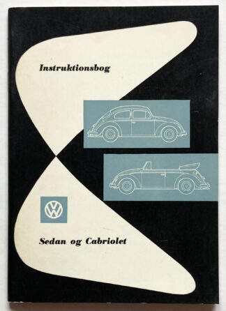 Instruktionsbog Sedan og Cabriolet.