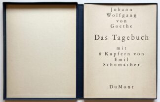 Das Tagebuch, mit 6 Kupfern von Emil Schumacher.