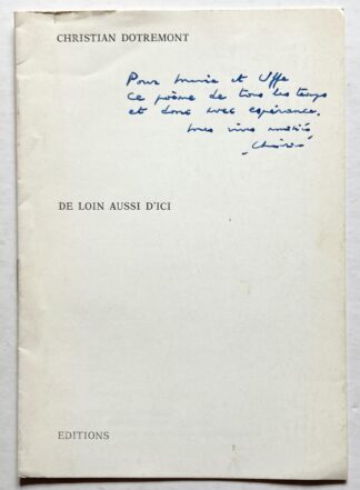 De loin aussi d'ici.