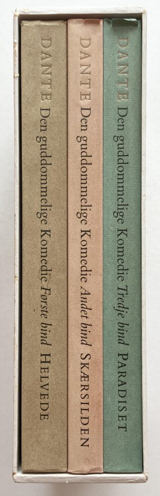 Den guddommelige Komedie. Bind 1: Helvede. Bind 2: Skærsilden. Bind 3: Paradis.