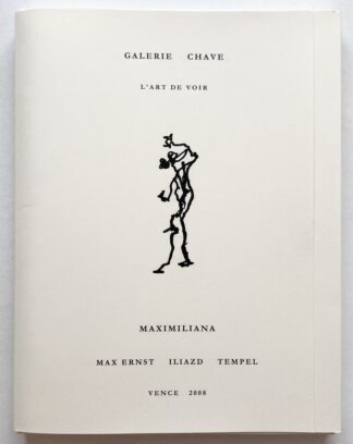 L'art de voir / Maximiliana ou l'exercice illégal de l'astronomie (Facsimilie edition). + two booklets from the exhibition.