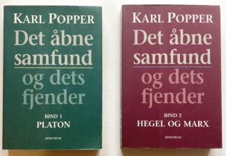 Det åbne samfund og dets fjender. Bind 1: Platon. Bind 2: Hegel og Marx.