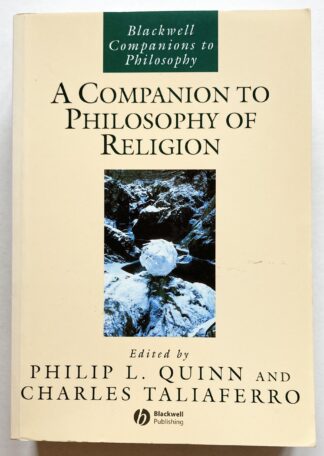 A Companion to Philosophy of Religion.