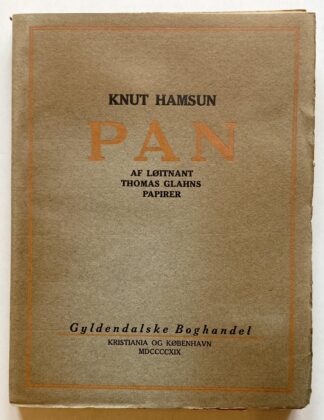 Pan. Af Løitnant Thomas Glahns papirer.