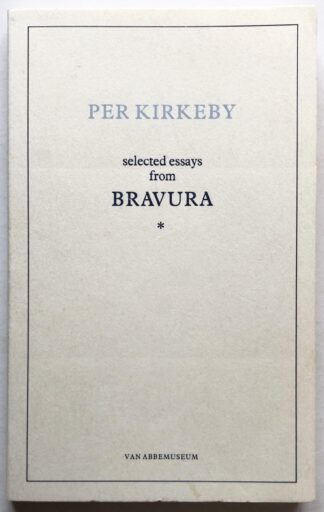 Selected essays from Bravur.