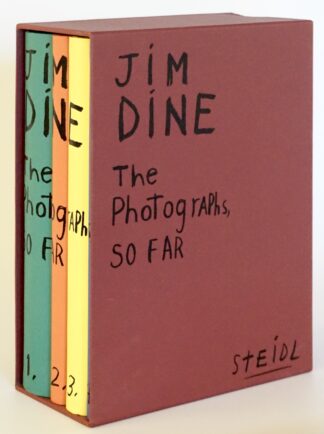 Jim Dine. The Photographs, so far. Volume 1-4. 1: Heliogravures. 2: Digital Prints. 3: Polaroids, Chromogenics & Gelatin Silver Prints. 4: Text.