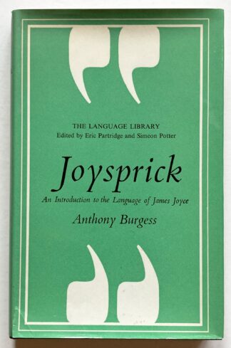 Joysprick. An Introduction to the Language of James Joyce.