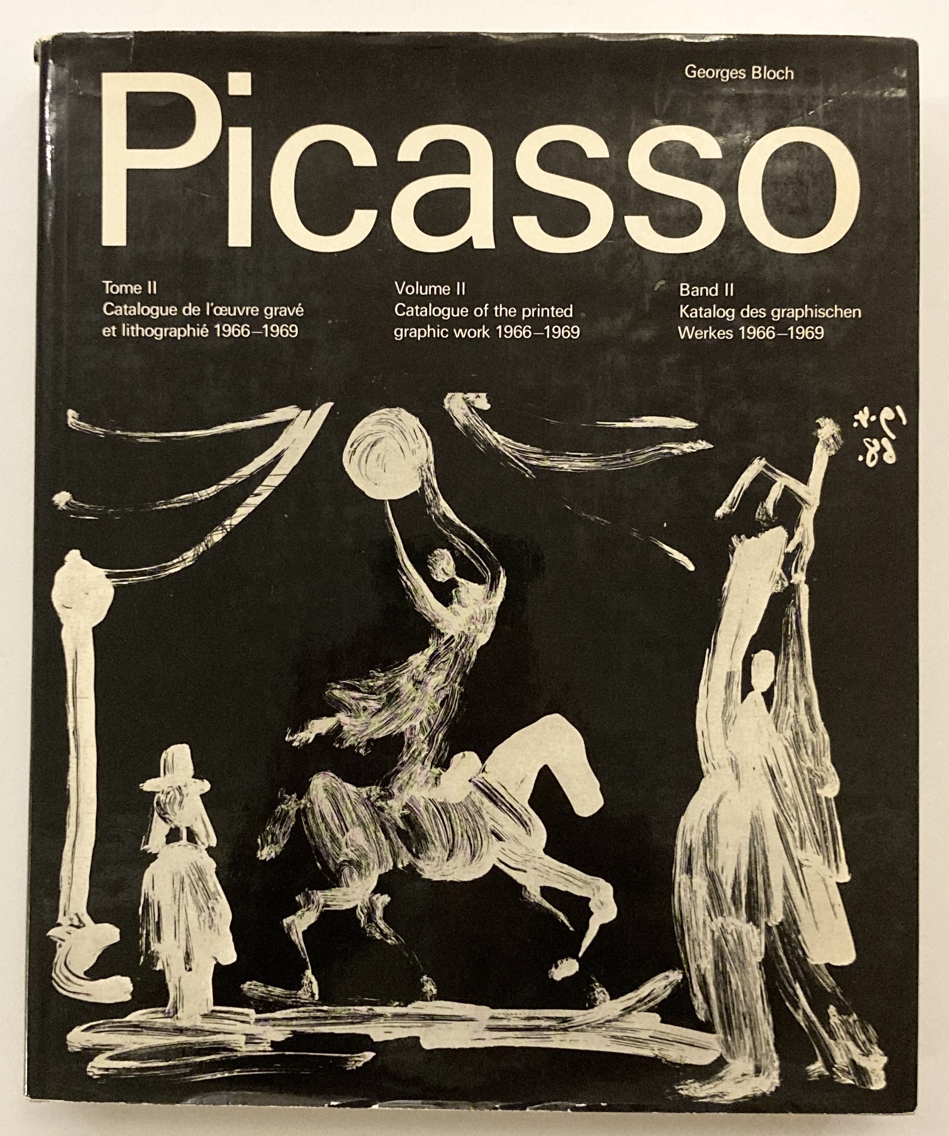 Pablo Picasso. Volume 2. Catalogue de l’oeuvre gravé et lithographié 1966-1969 / Catalogue of the printed graphic work 1966-1969 / Katalog des graphischen Werkes 1966-1969.