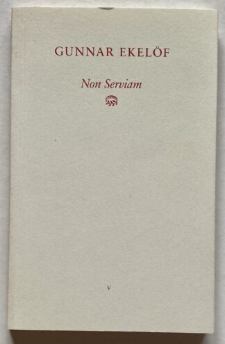 Non Serviam.