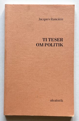 Ti teser om politik.