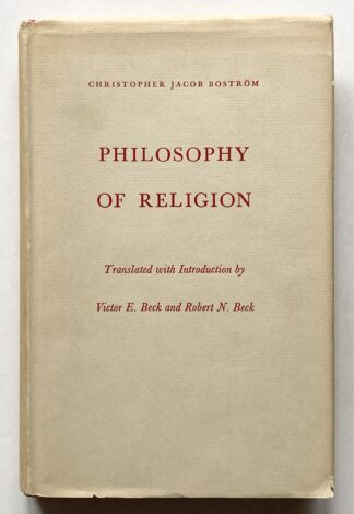 Philosophy of Religion.