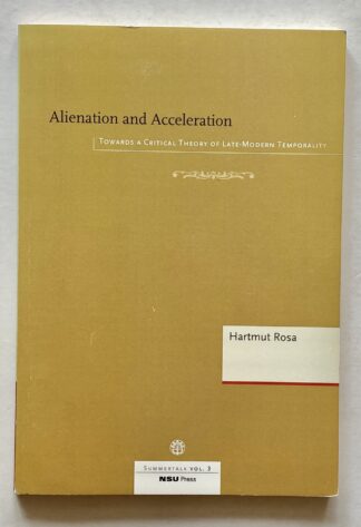 Alienation and Acceleration.