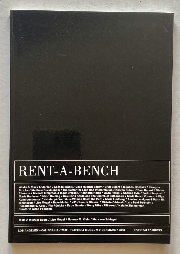 Rent-a-bench.