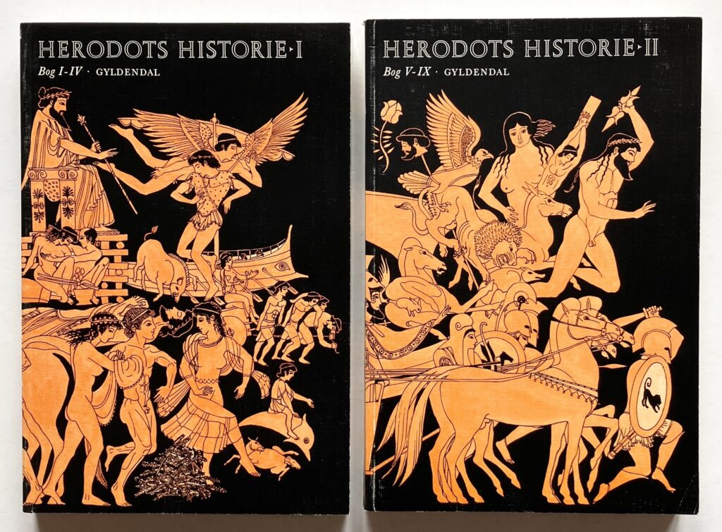 Herodots Historie I-IX. To bind.