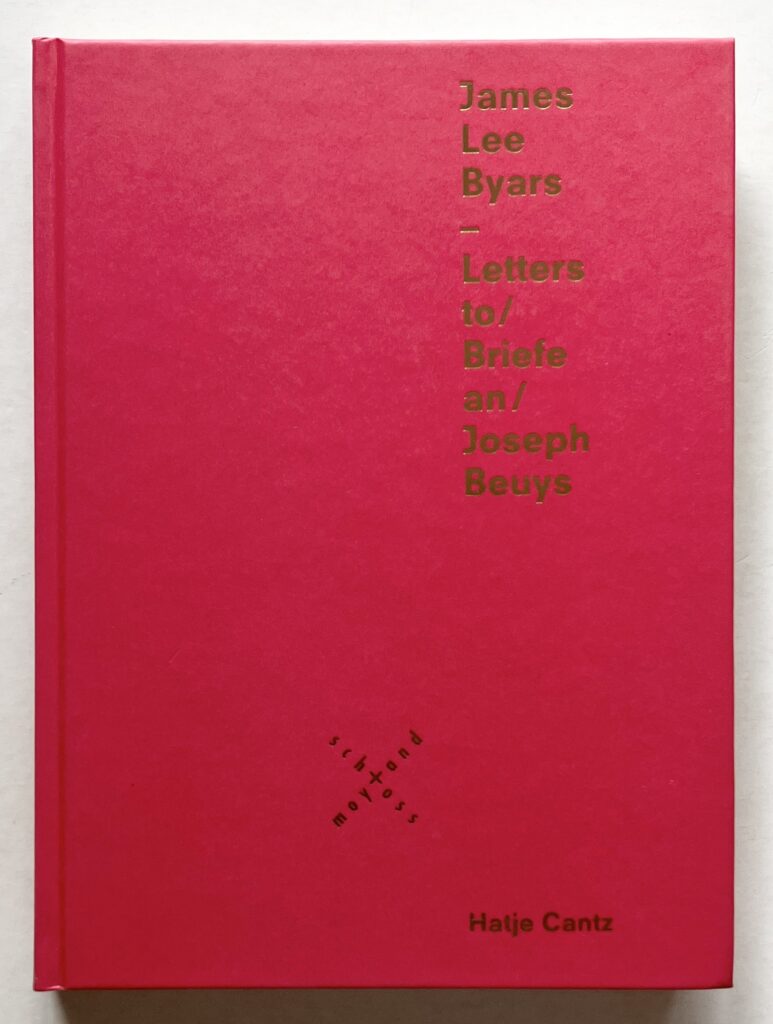Letters to / Briefe an / Joseph Beuys.