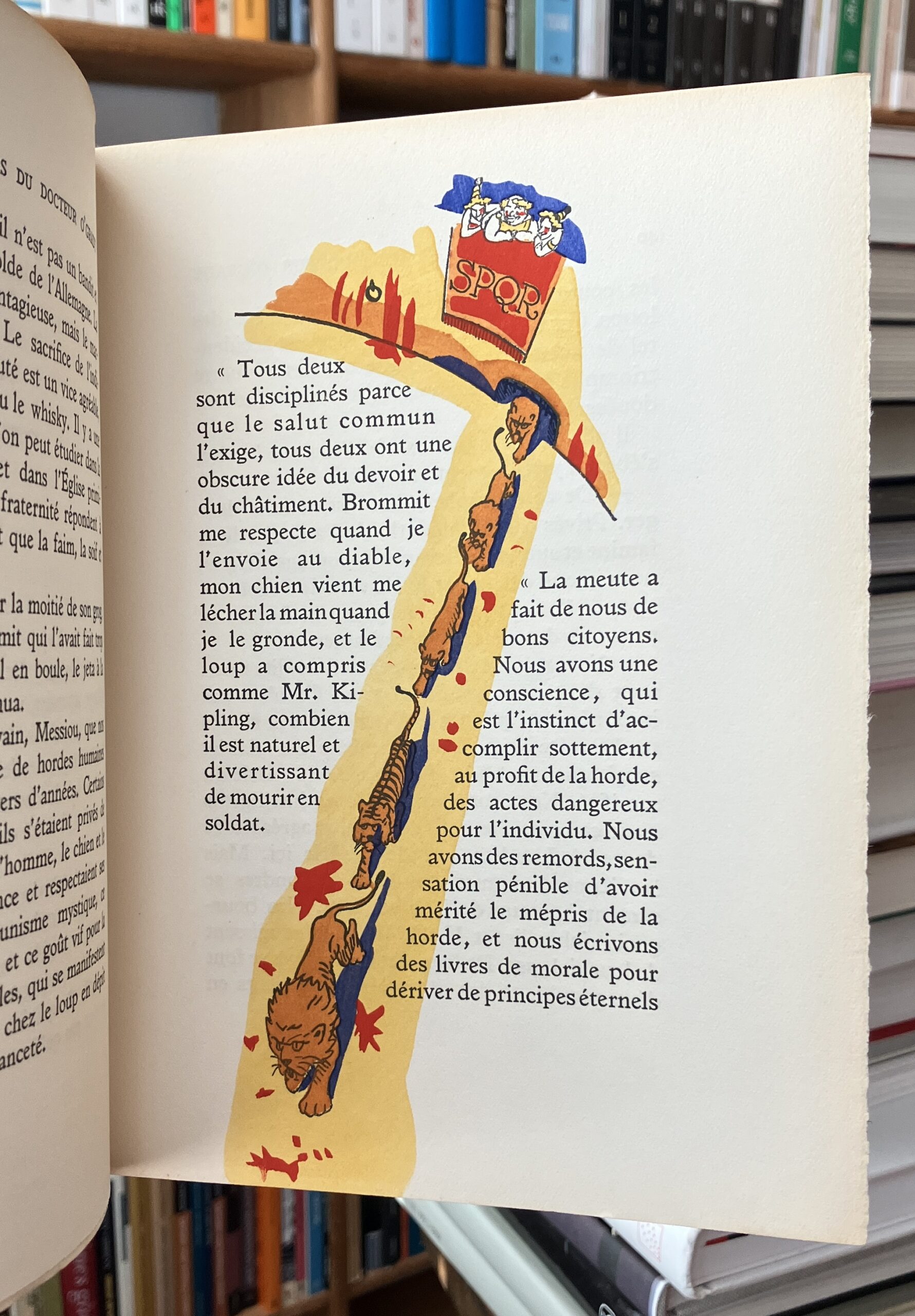 Les discours du Docteur O'Grady. Illustrations en Couleurs de R. Moritz. - Billede 5