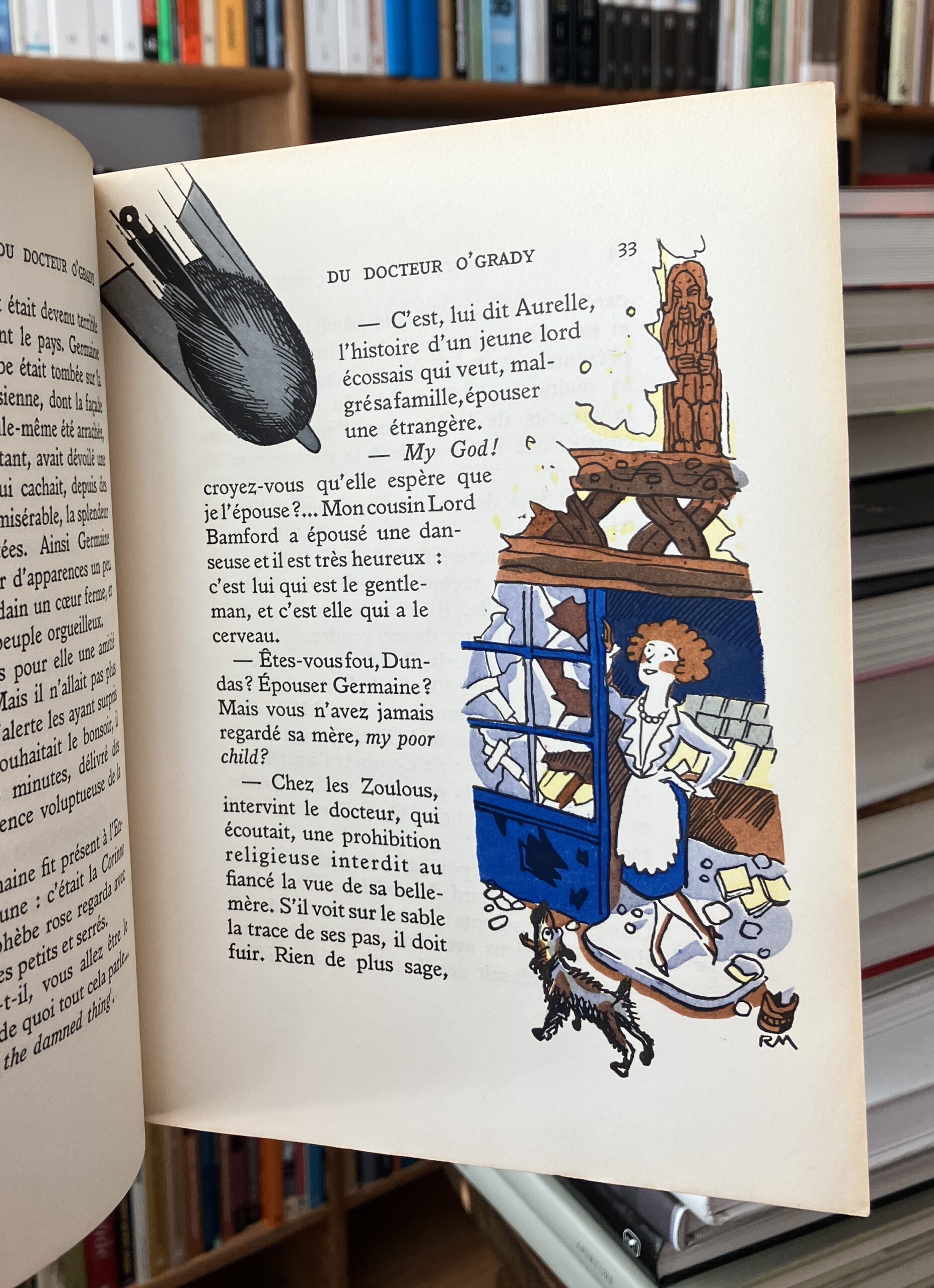 Les discours du Docteur O'Grady. Illustrations en Couleurs de R. Moritz. - Billede 6