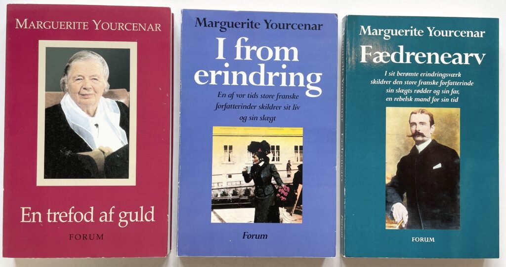 I from erindring. Fædrenearv. En trefod af guld. Verdenslabyrinten 1-3.