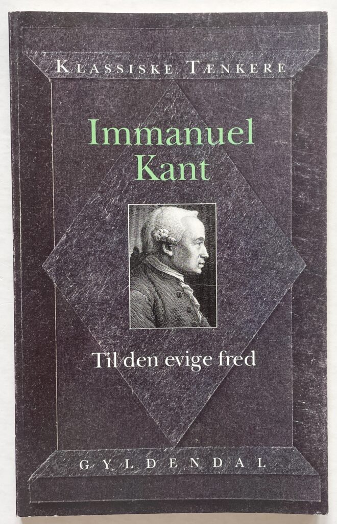 Til den evige fred. Et filosofisk essay.