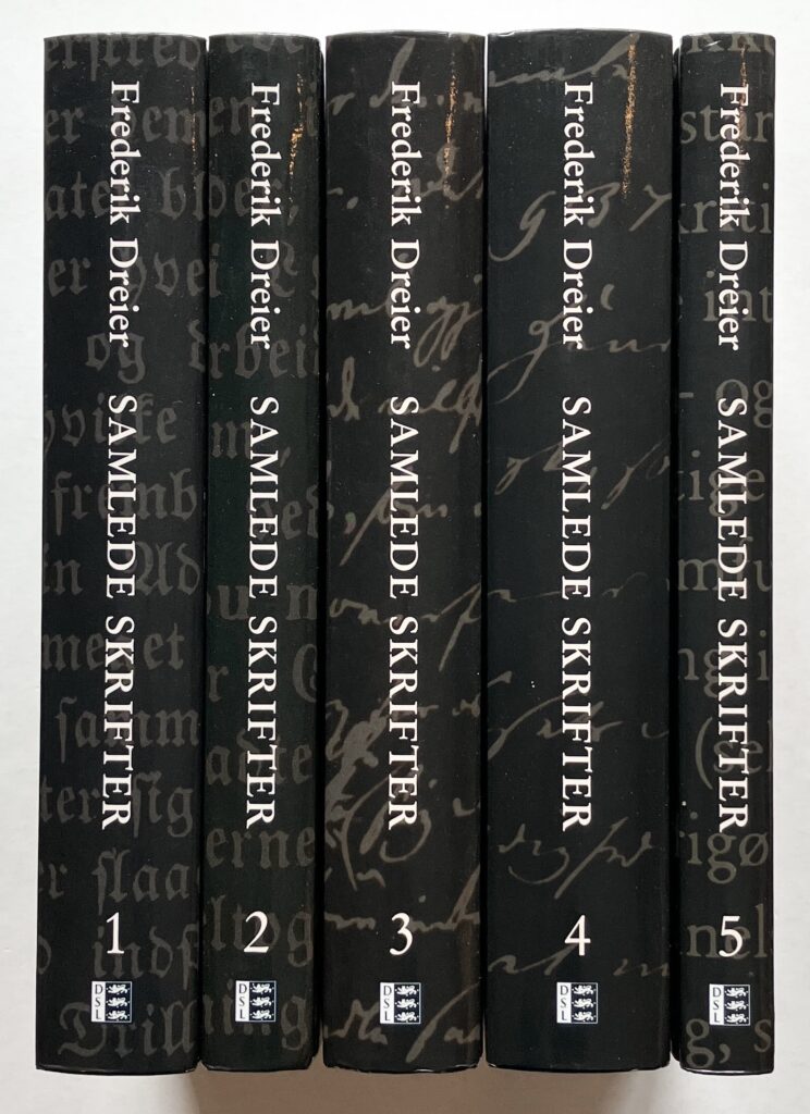 Samlede skrifter. Bind 1-5.