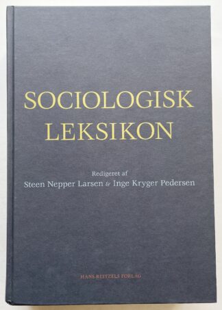 Sociologisk leksikon.