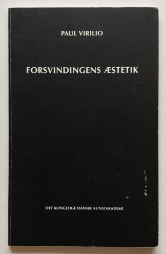Forsvindingens æstetik.