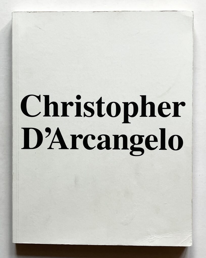 Christopher D'Arcangelo.