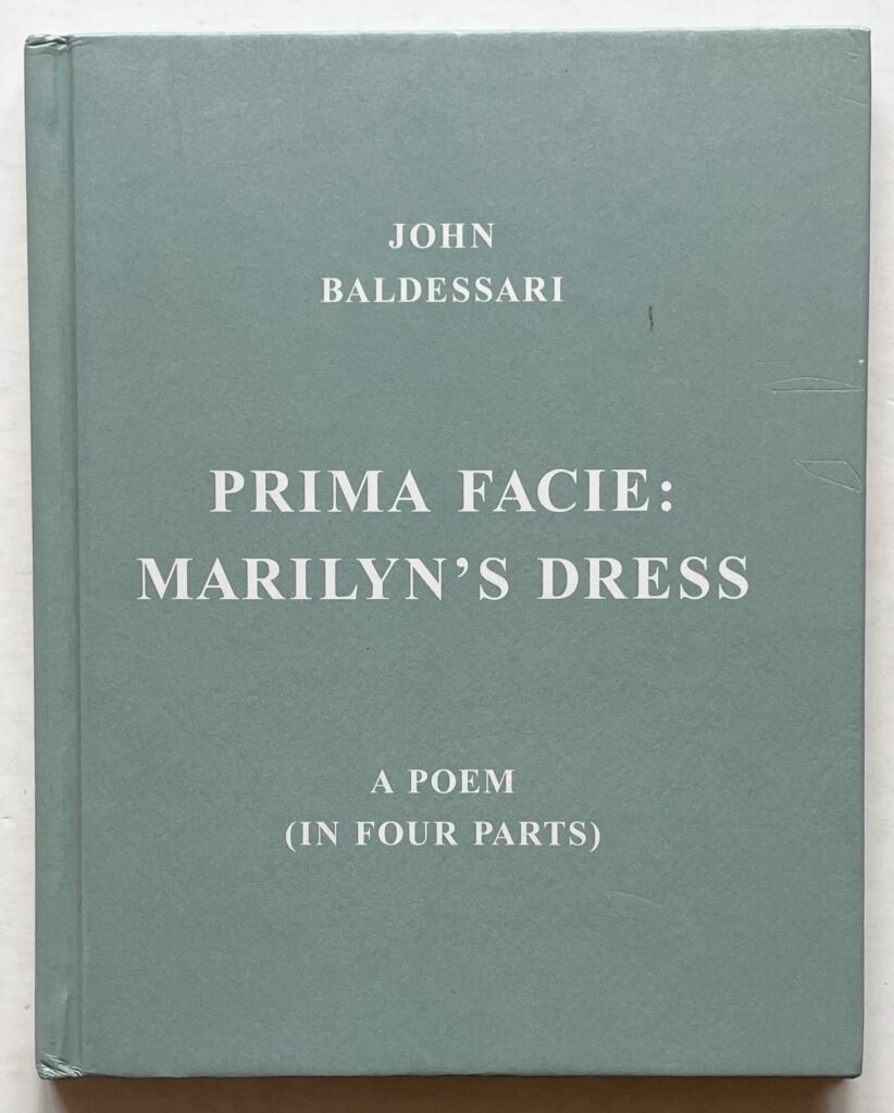 Prima Facie: Marilyn's Dress.