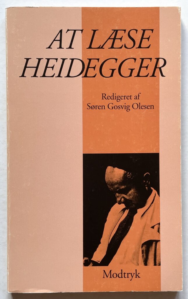 At læse Heidegger.