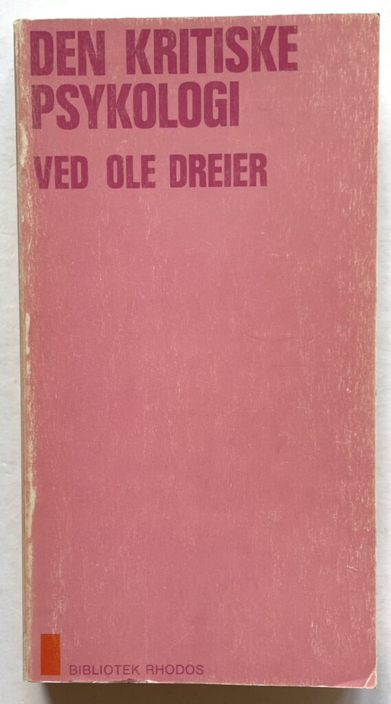 Den kritiske psykologi.